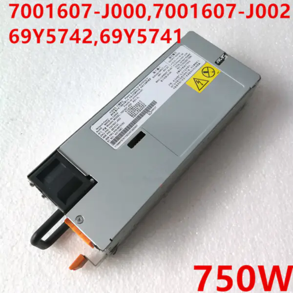 Zdroj napájení pro IBM X3650M4 3630M4 DC 750W spínaný zdroj napájení 7001607-J000 7001607-J002 69Y5742 69Y5741