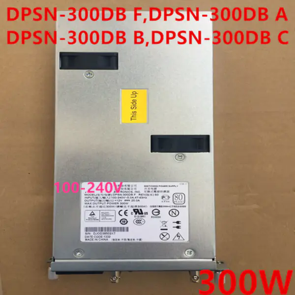 Zdroj napájení pro Dell S4810P 8024F 300W DPSN-300DB F DPSN-300DB A DPSN-300DB B DPSN-300DB C DPSN-300DB K