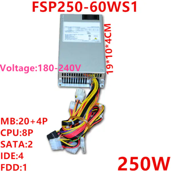 Zdroj napájení pro FSP 1U 250W spínaný zdroj FSP250-60WS1