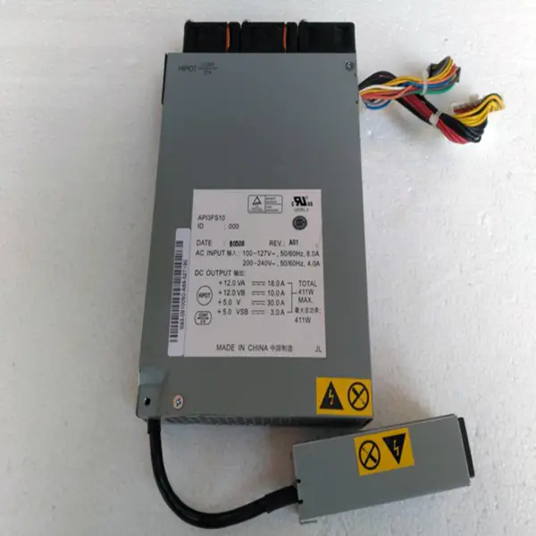 Zdroj napájení pro IBM X326M X325 411W spínaný zdroj API3FS10 74P4349 74P4348 39Y7167 39Y7166