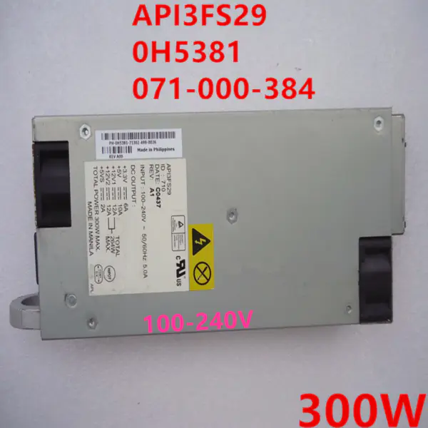 DELL/EMC AX100/AX150I 300W spínaný zdroj API3FS29 0H5381 071-000-384