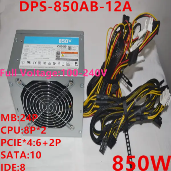 Zdroj napájení pro spínaný zdroj Delta 850W DPS-850AB-12A