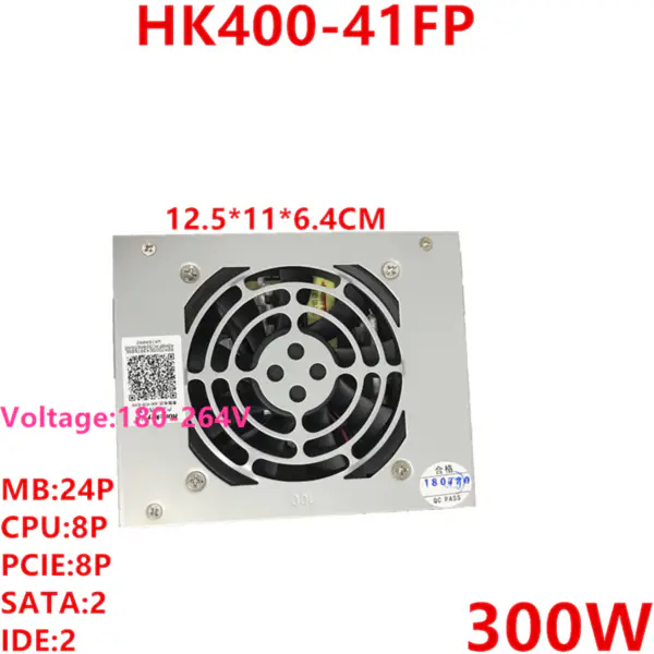 Zdroj napájení pro Huntkey Micro MATX HTPCFX 300W spínaný zdroj HK400-41FP