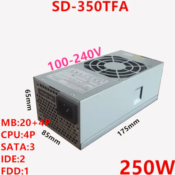 Zdroj napájení pro R-Senda MICRO TFX 250W spínaný zdroj SD-350TFA