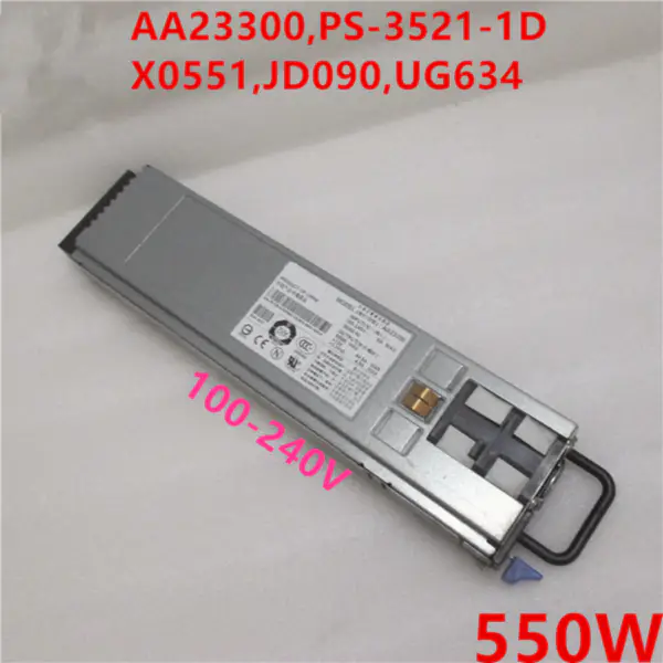 Zdroj napájení pro Dell PowerEdge1850 550W spínaný zdroj AA23300 PS-3521-1D X0551 JD090 UG634