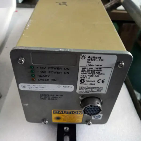 ASML AGILENT 5517D-C19 LASEROVÁ interferometrická hlava 4022.454.71615