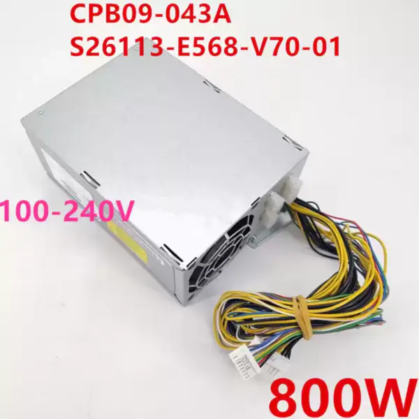 Zdroj napájení pro Fujitsu R920 M720 800W spínaný zdroj napájení CPB09-043A S26113-E568-V70-01
