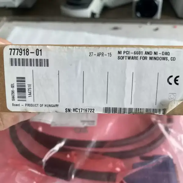 NATIONAL INSTRUMENTS Průmyslové příslušenství NI PCI-6601 Karta sběru dat SH68-68-D1 183432-02 Datová linka