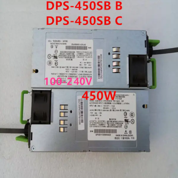 Zdroj napájení pro Delta RX200S7 RX300S7 450W spínaný zdroj DPS-450SB B DPS-450SB C