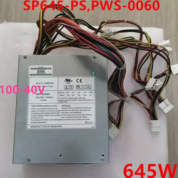 Zdroj napájení pro spínaný zdroj Ablecom 645W SP645-PS PWS-0060 Výměnný zdroj SP650-RP