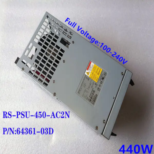 Netapp RS-1602 440W spínaný zdroj napájení RS-PSU-450-AC2N 64361-03D