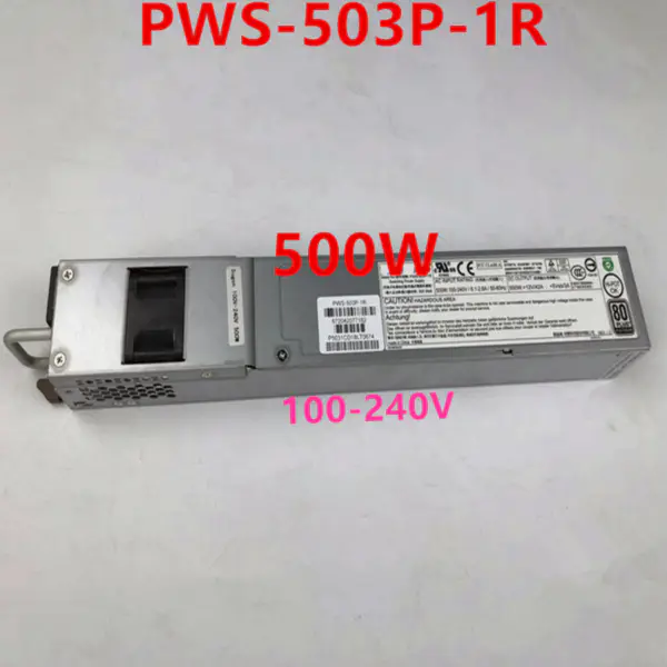 Zdroj napájení pro Supermicro I610-G10 NF5185M3 500W spínaný zdroj PWS-503P-1R PWS-503D-240