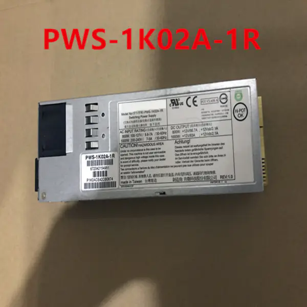 Zdroj napájení pro spínaný zdroj Supermicro 1000W PWS-1K02A-1R