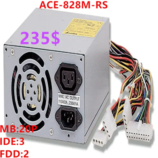 Zdroj napájení pro IEI ATX 280W spínaný zdroj ACE-828A-RS ACE-828M-RS