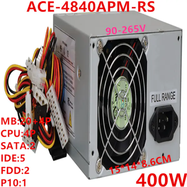 Zdroj napájení pro IEI ATX 400W spínaný zdroj ACE-4840APM-RS