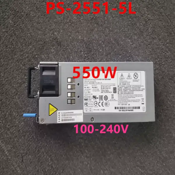 Zdroj napájení pro Liteon SA5212M4 NF5280 8480 M4 500W spínaný zdroj PS-2551-5L