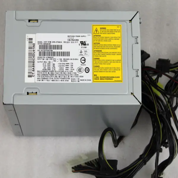Zdroj napájení pro HP XW6400 575W spínaný zdroj DPS-575AB A 405349-001 412848-001