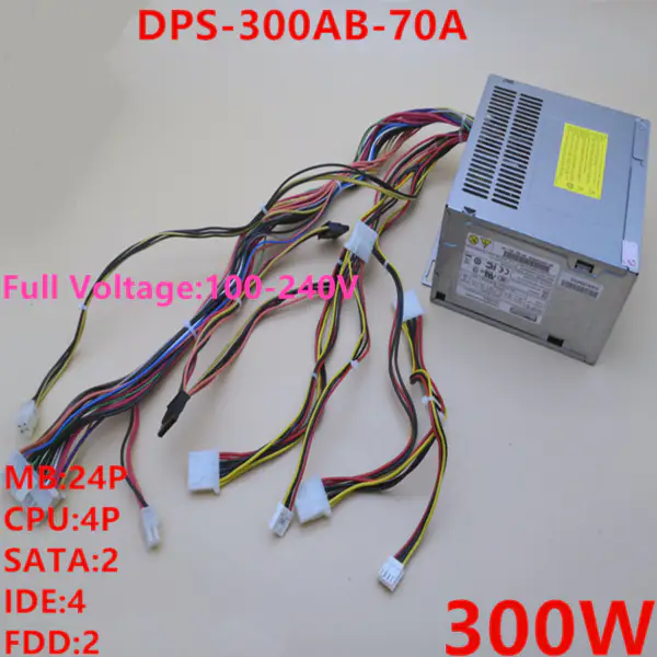 FSP ATX -5V IPC-610L IPC-610H 300W spínaný zdroj DPS-300AB-70 A PS8-300ATX-ZBE