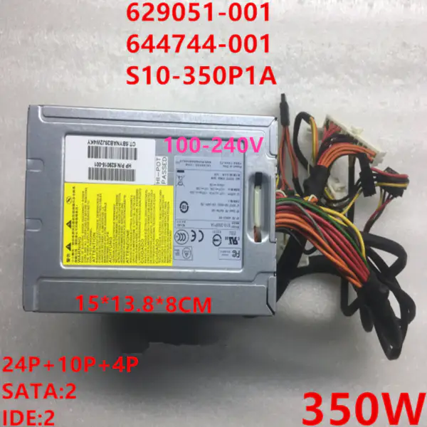 Zdroj napájení pro HP ML110 G7 350W spínaný zdroj 629051-001 644744-001 S10-350P1A