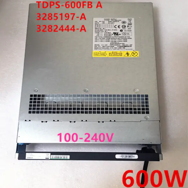 Zdroj napájení pro Lenovo HDS HUS110 HUS150 HUS130 600W spínaný zdroj TDPS-600FB A 3285197-A 3282444-A