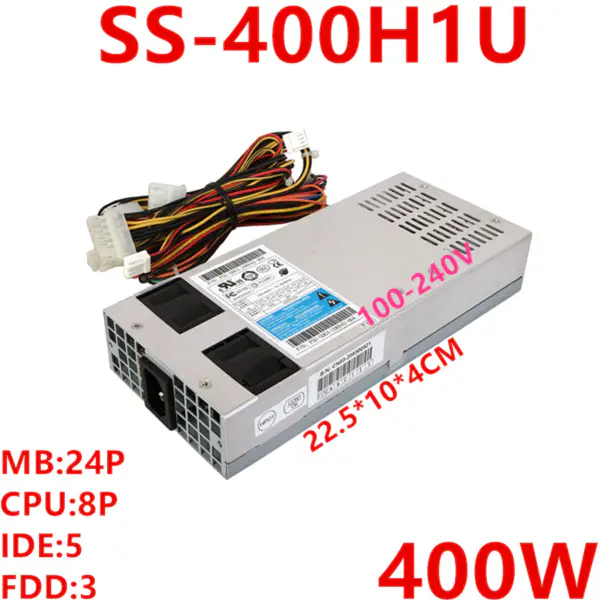 90% Zdroj napájení pro spínaný zdroj SeaSonic 1U 400W SS-400H1U