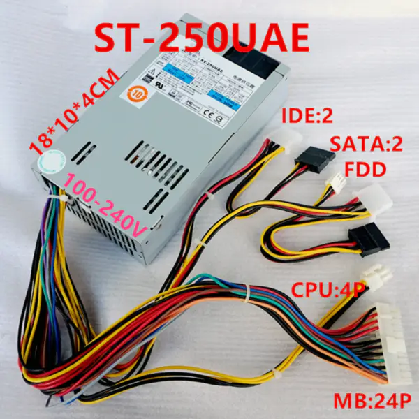 Zdroj napájení pro Seventeam 1U 250W spínaný zdroj ST-250UAE
