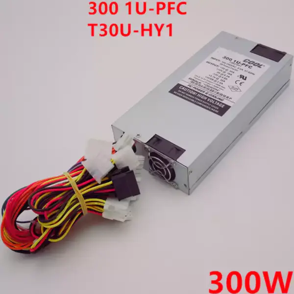 Zdroj napájení pro TURBO-COOL EDGE -5V 1U 300W Napájecí zdroj 300 1U-PFC T30U-HY1