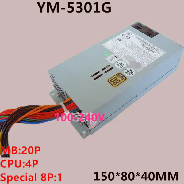Zdroj napájení pro FSP 1U 300W spínaný zdroj YM-5301G YM-5301GBR