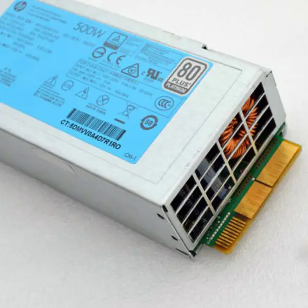 723594-001 754377-001 720478-B21 500W napájecí zdroj pro Proliant DL360 DL380 ML350 Gen9 80Plus Platinum Hot Plug