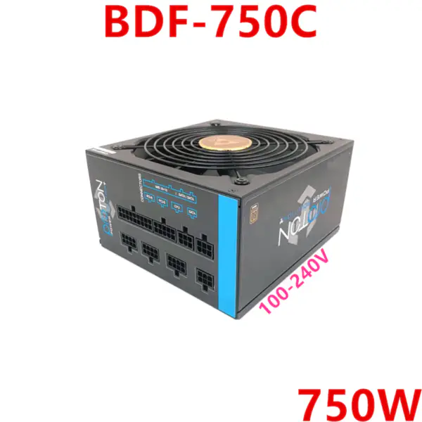 Zdroj napájení pro Chieftec Full Module 80plus Bronze Mute Host Power Supply 750W Spínaný zdroj BDF-750C