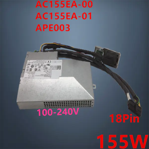 Zdroj napájení pro Dell OptiPlex 3250 7450 18pinový 155W spínaný zdroj AC155EA-00 AC155EA-01 APE003 0TPN8G