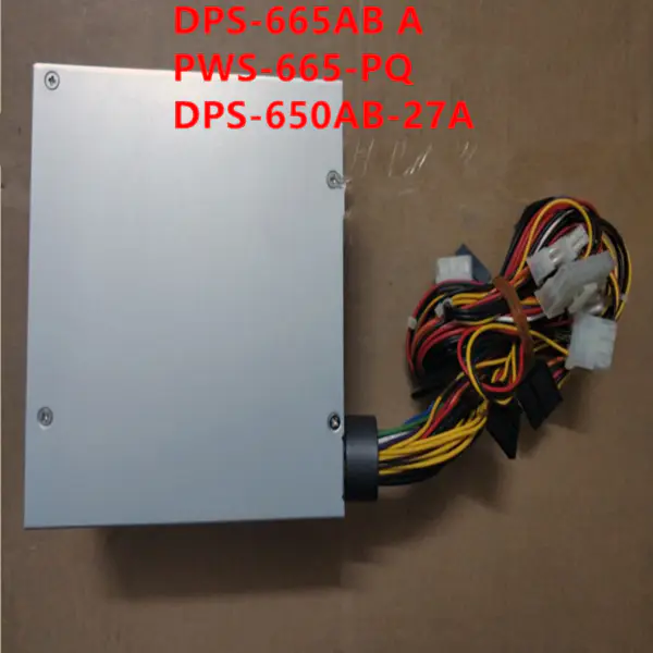 Zdroj napájení pro spínaný zdroj Delta 665W DPS-665AB A PWS-665-PQ DPS-650AB-27A