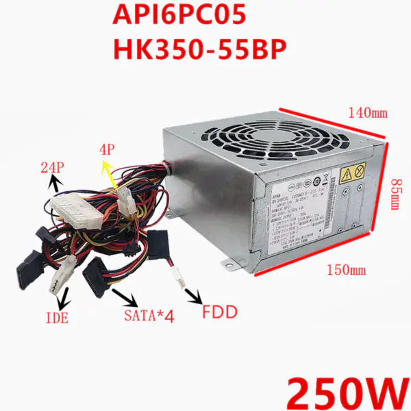 Lenovo ATX 250W spínaný napájecí zdroj API6PC05 HK350-55BP