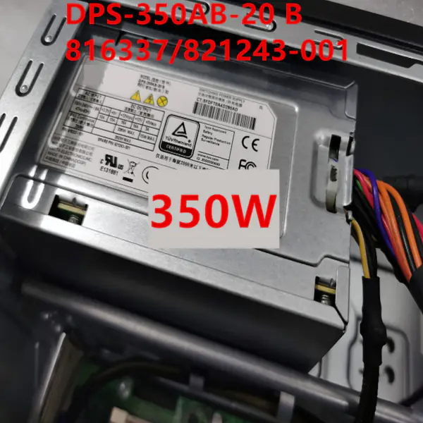 Napájecí zdroj HP ML30 Gen9 350W DPS-350AB-20 B 816337-001 821243-001 815108-501 821244-001 S15-350P1A