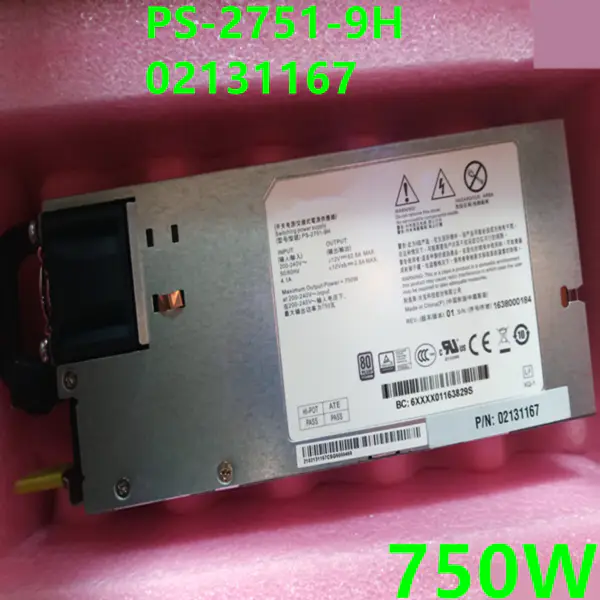 Napájecí zdroj pro 750W spínaný zdroj Huawei PS-2751-9H 02131167