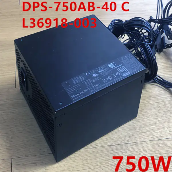 Zdroj napájení pro HP 80plus Platinum 750W spínaný zdroj napájení DPS-750AB-40 C L36918-003
