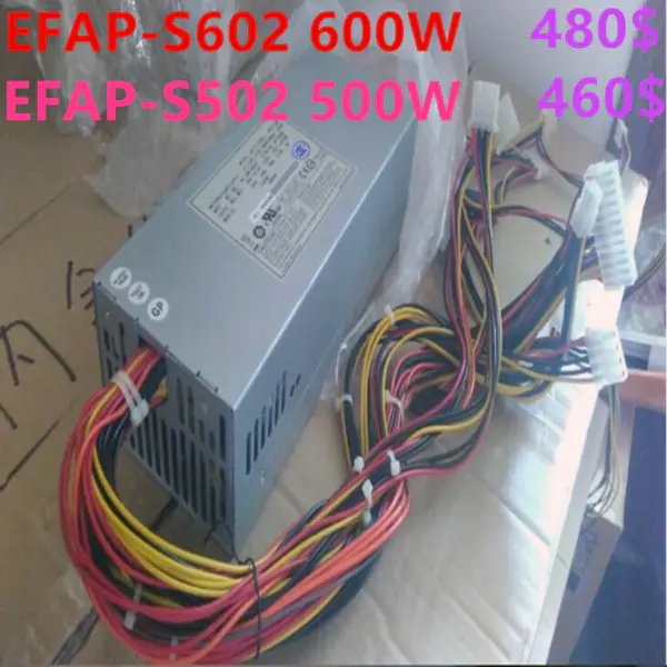 Zdroj napájení pro spínaný zdroj Etasis 600W 500W EFAP-S602 EFAP-S502