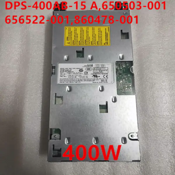 Napájecí zdroj pro pracovní stanici HP Z1 G2 400W spínaný zdroj DPS-400AB-15 A 650503-001 656522-001 860478-001