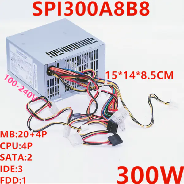 Zdroj napájení pro FSP 610 600H 600L 611B 300W spínaný zdroj SPI300A8B8 ST-300WAP