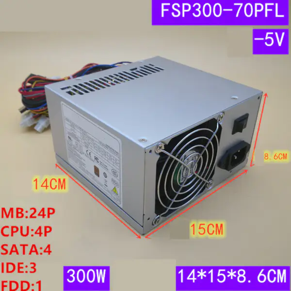 Zdroj napájení pro FSP 80plus Bronze ATX -5V 300W spínaný zdroj FSP300-70PFL FSP250-70PFL