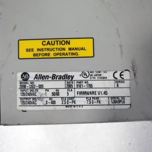 AB ULTRA3000 2098-DSD-005