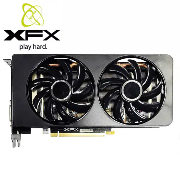 XFX R9370 2GB Grafická karta 256Bit GDDR5 Grafické karty pro karty AMD R9 300 series R9 370 2GB Radeon R9 370 2G HDMI DVI Used
