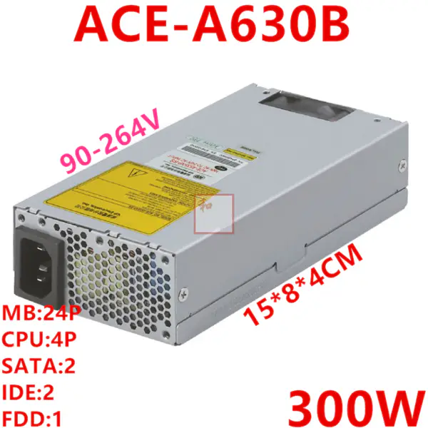 Zdroj napájení pro IEI FLEX 1U 300W spínaný zdroj ACE-A630B ACE-A630B-RS-R10