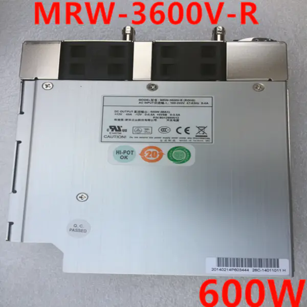 Zdroj napájení pro Zippy Emacs CRPS 600W spínaný zdroj MRW-3600V-R