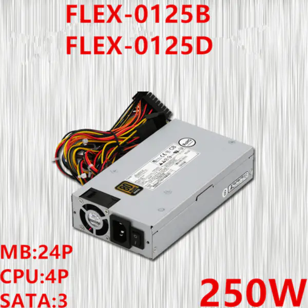 Zdroj napájení pro Enhance 1U 250W spínaný zdroj FLEX-0125B FLEX-0125D