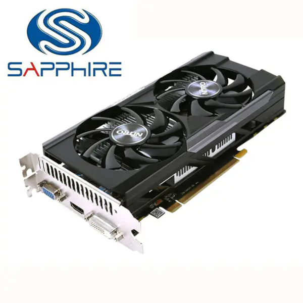 SAPPHIRE R7 350 2GB Grafické karty R7-350 2GB Grafická karta GDDR5 128bit Pro AMD Radeon R7 350 R7 series R7350 HDMI DVI VGA Used