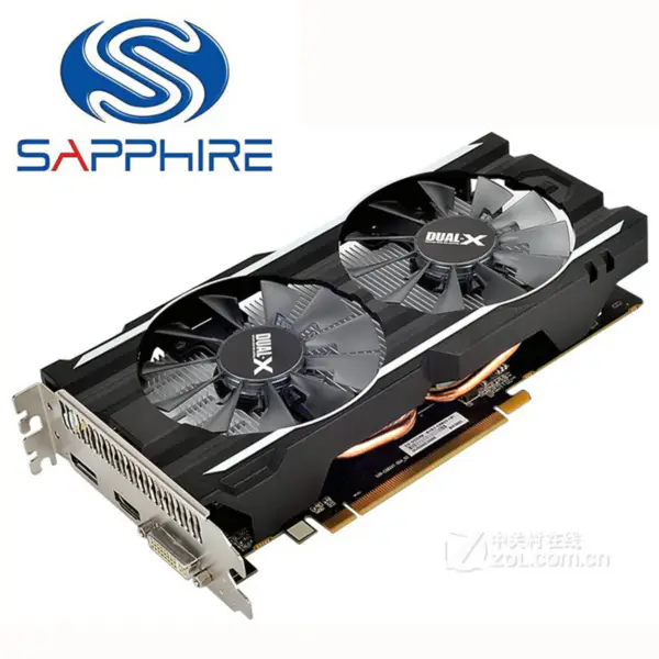 SAPPHIRE R7 360 2G D5 Grafické karty R7 360 2GB Grafická karta GDDR5 128bit Pro AMD R7 series Radeon R7 360 R7360 2GB HDMI DVI Used