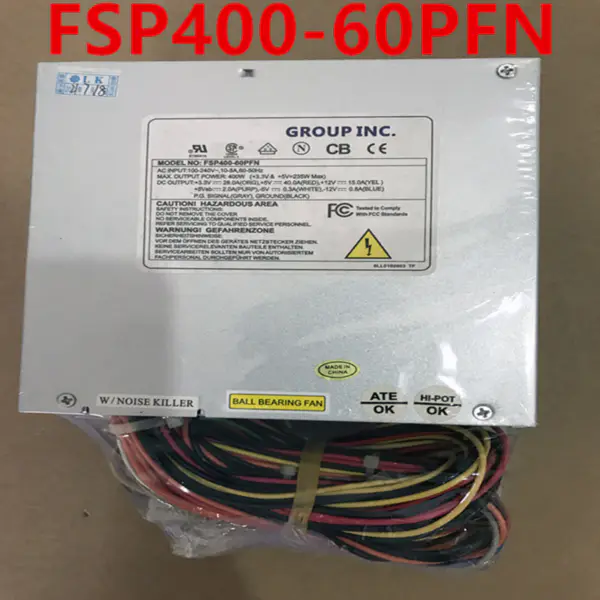 Zdroj napájení pro FSP ATX -5V 400W spínaný zdroj FSP400-60PFN FSP400-60PLN