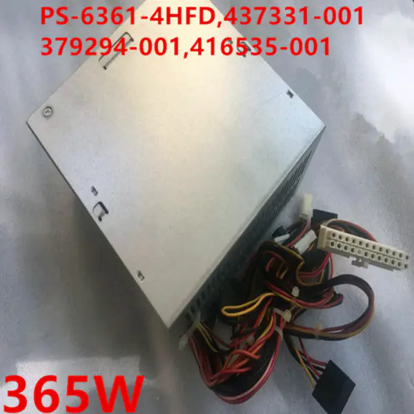 Zdroj napájení pro HP DC7700 DX7300 dc7900 dc7800 365W spínaný zdroj PS-6361-4HFD 437331-001 379294-001 416535-001