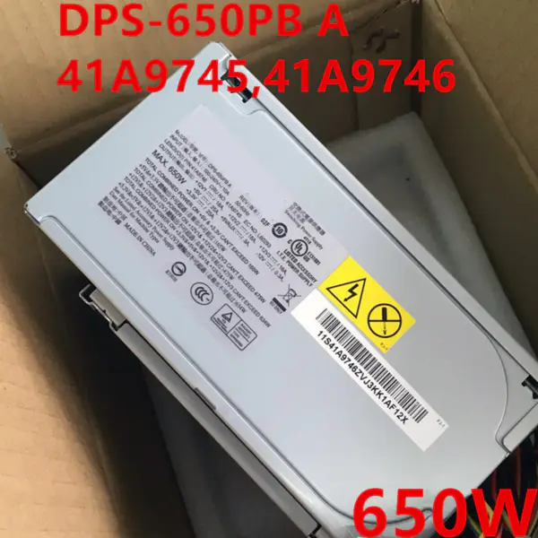 Zdroj napájení pro spínaný zdroj Delta S10 650W DPS-650PB A 41A9745 41A9746